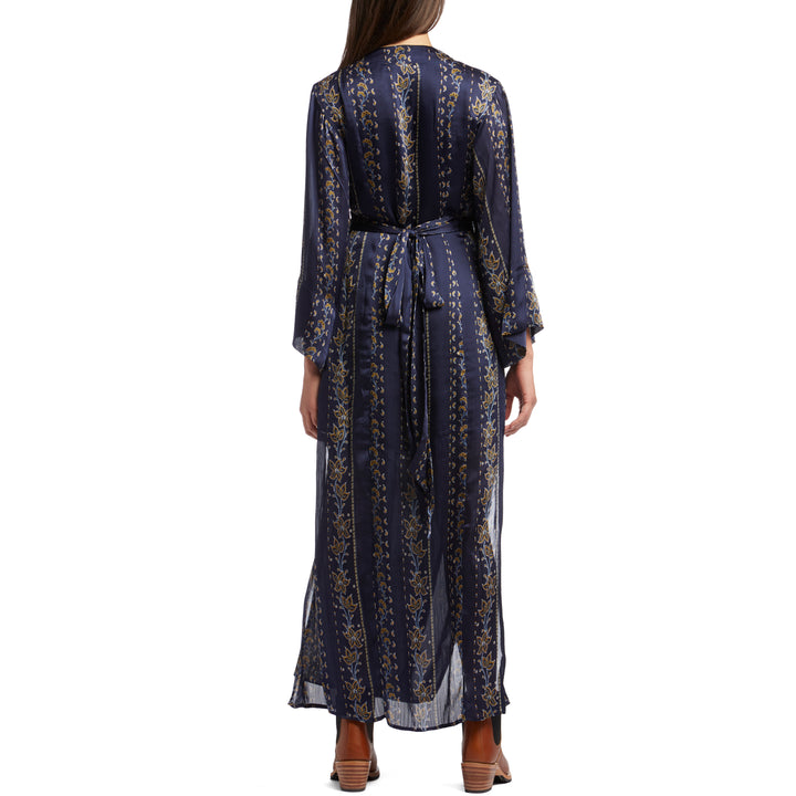 ASTR Cordelia Dress - Women's Navy Vine