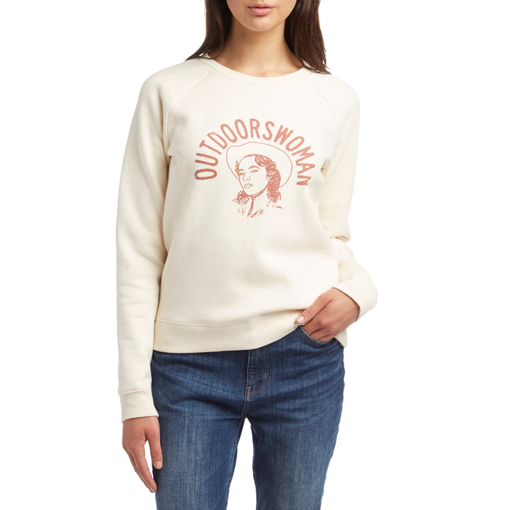Arbor Outdoorswoman Crew Sweatshirt - Women's Off White