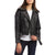 Obey Clothing Joey Vegan Moto Jacket - Women's Black