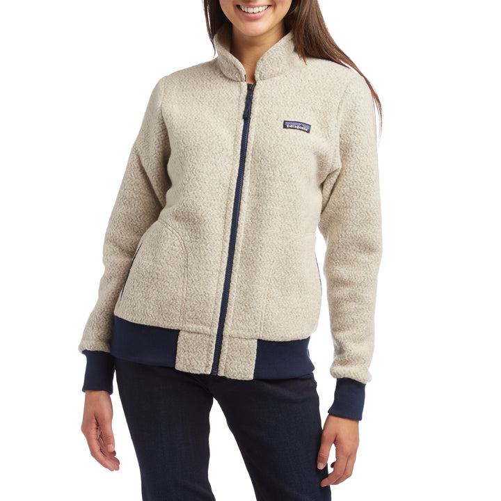 Patagonia Woolyester Fleece Jacket - Women's Oatmeal Heather