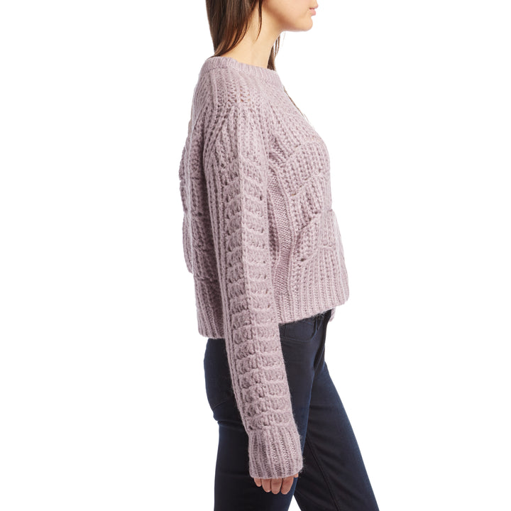 ASTR Georgia Sweater - Women's Lilac