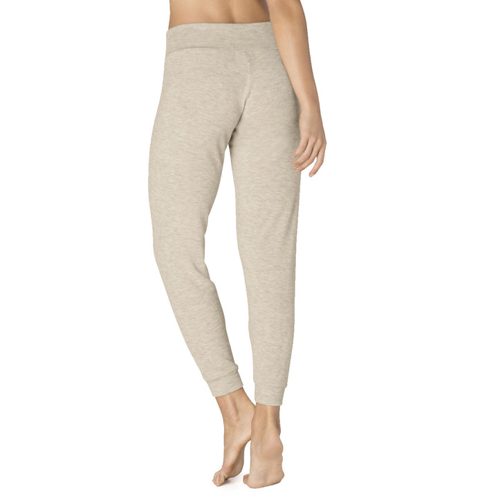 Beyond Yoga Lounge Around Midi Jogger - Women's Oatmeal Heather