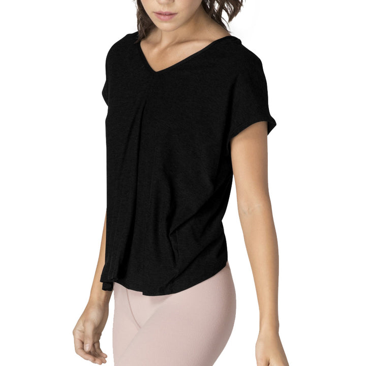 Beyond Yoga Featherweight Easy Does It Tee - Women's Darkest Night