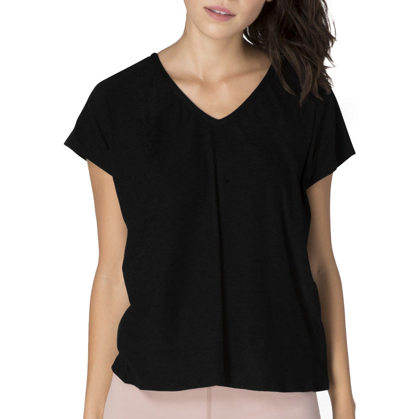 Beyond Yoga Featherweight Easy Does It Tee - Women's Darkest Night