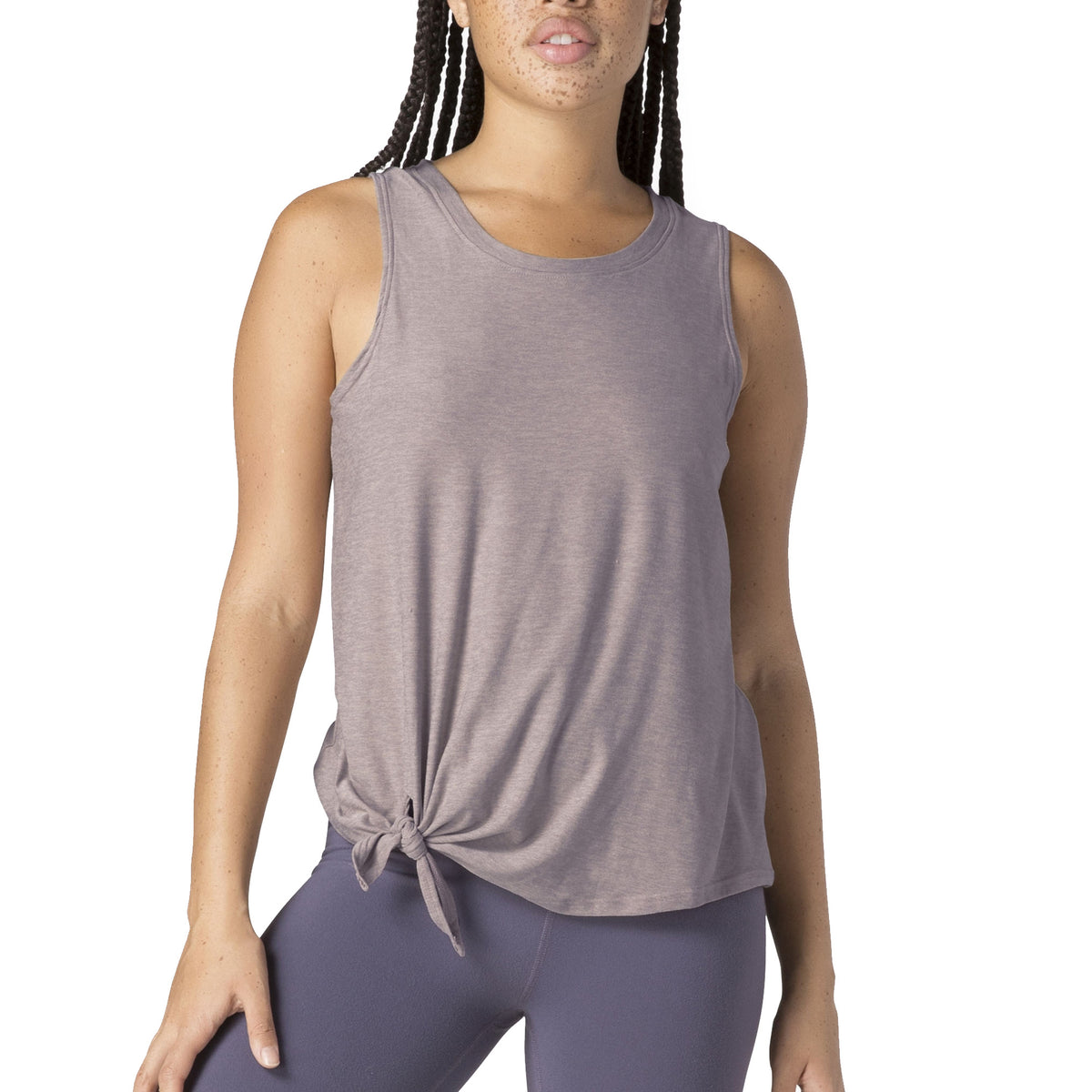 Beyond Yoga All For Ties Tank Top - Women's Wild Wisteria-Brazen Blush