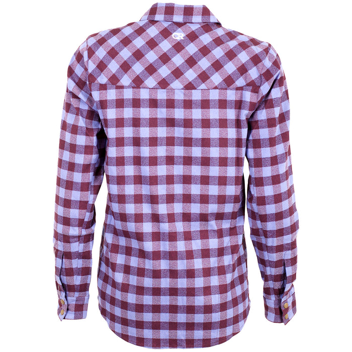 Club Ride Liv'n Flannel - Women's Merlot