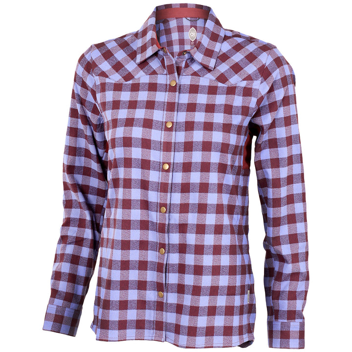 Club Ride Liv'n Flannel - Women's Merlot