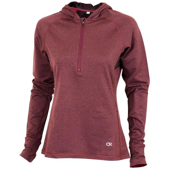 Club Ride Sprint Hoodie - Women's Merlot