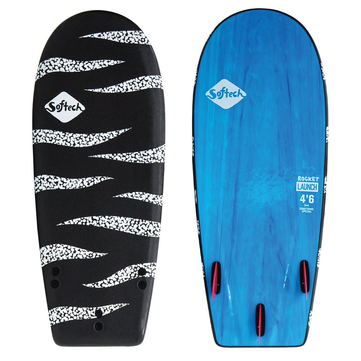 Softech Rocket Launch 4'2'' Surfboard Black/Marble