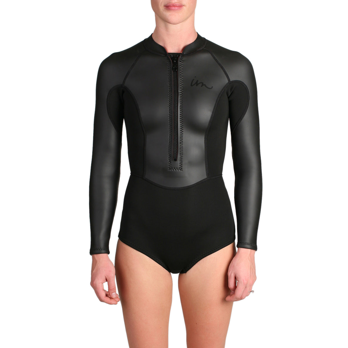 Imperial Motion Luxxe Classic Long-Sleeve Hipster Springsuit - Women's Black