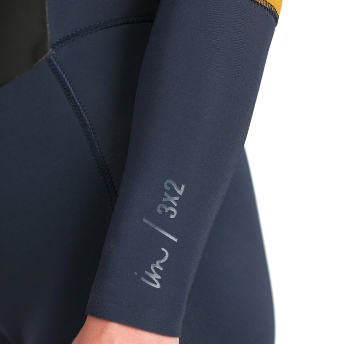Imperial Motion 3/2 Luxxe Deluxe Back Zip Wetsuit - Women's Navy/Mustard