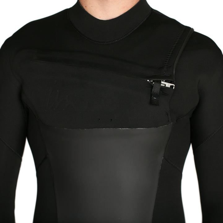 Imperial Motion 4/3 Lux Deluxe Chest Zip Wetsuit Black