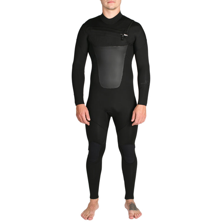 Imperial Motion 4/3 Lux Deluxe Chest Zip Wetsuit Black