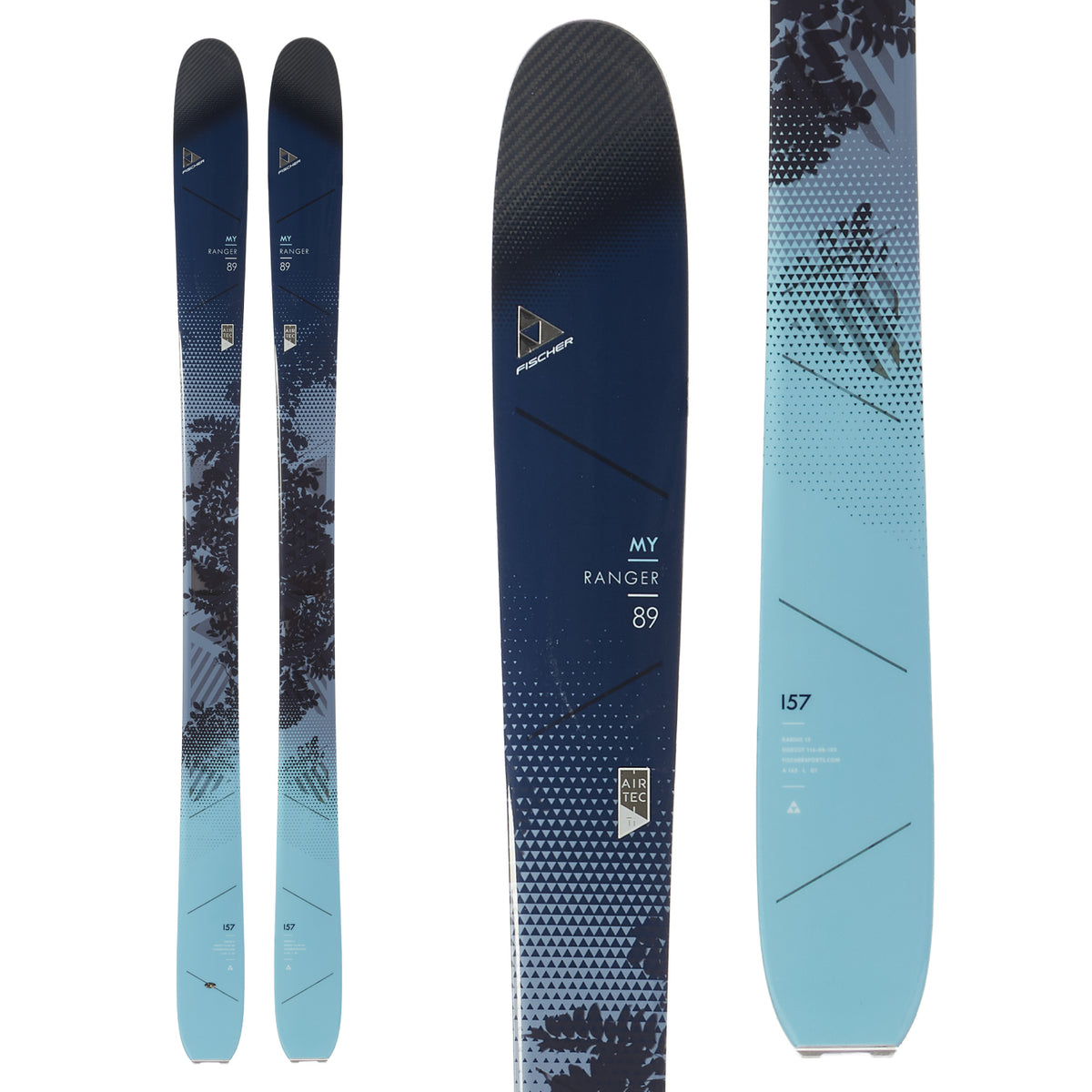 Fischer My Ranger 89 Skis - Women's 2019