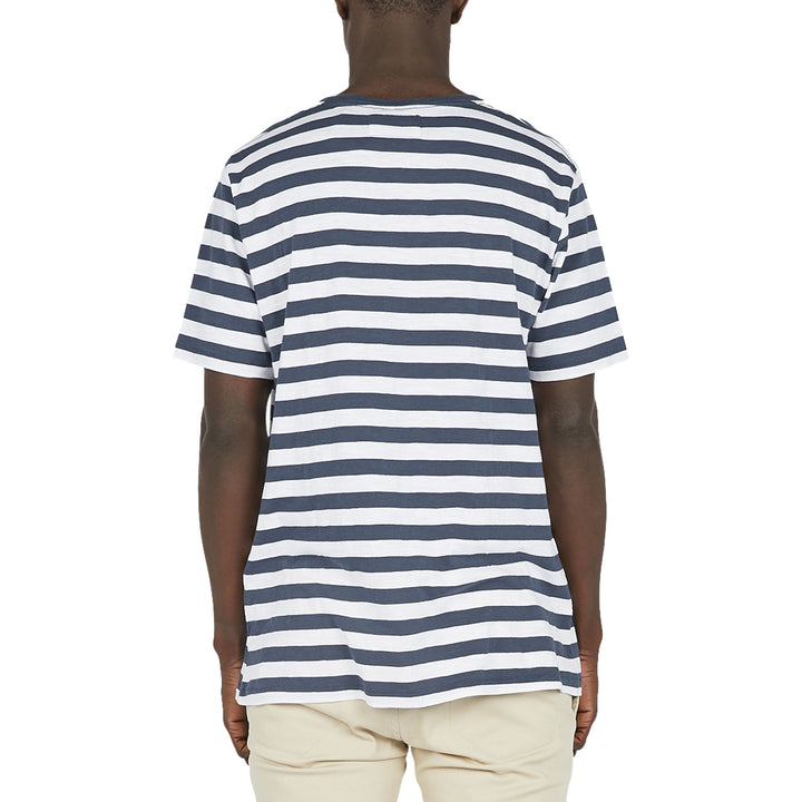 Barney Cools Olympic Embo T-Shirt Navy Stripe