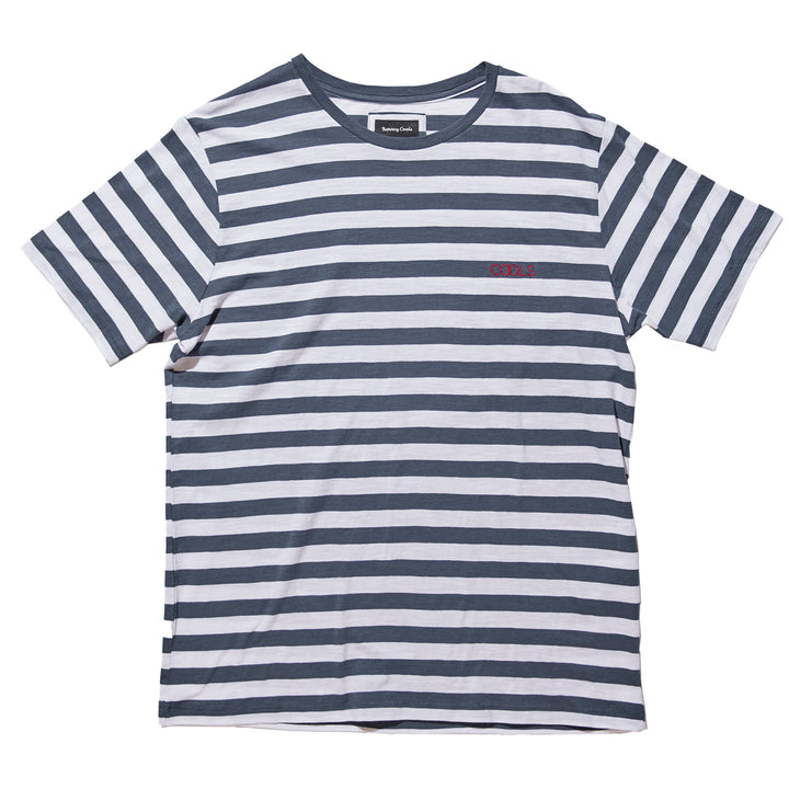 Barney Cools Olympic Embo T-Shirt Navy Stripe