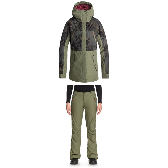 Roxy Tribe Jacket - Women's + Roxy Cabin Pants - Women's