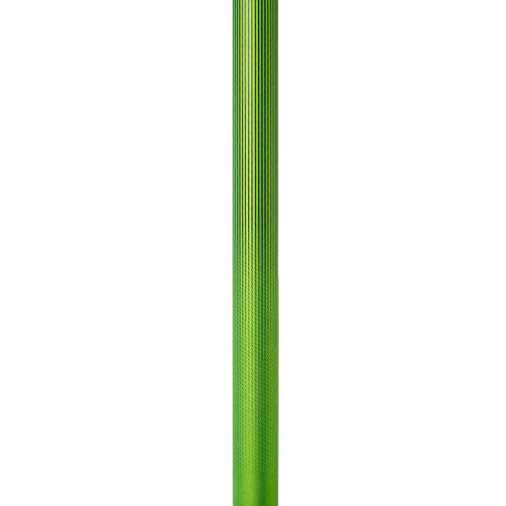 evo Send'r Ski Poles 2020 Matte Black/Matte Green Stripe Fade