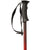 evo Double-E Ski Poles 2022 Matte Red/Matte Black Dot Fade