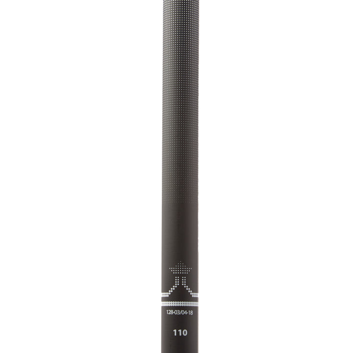evo Double-E Ski Poles 2022 Matte Black/Matte White Dot Fade