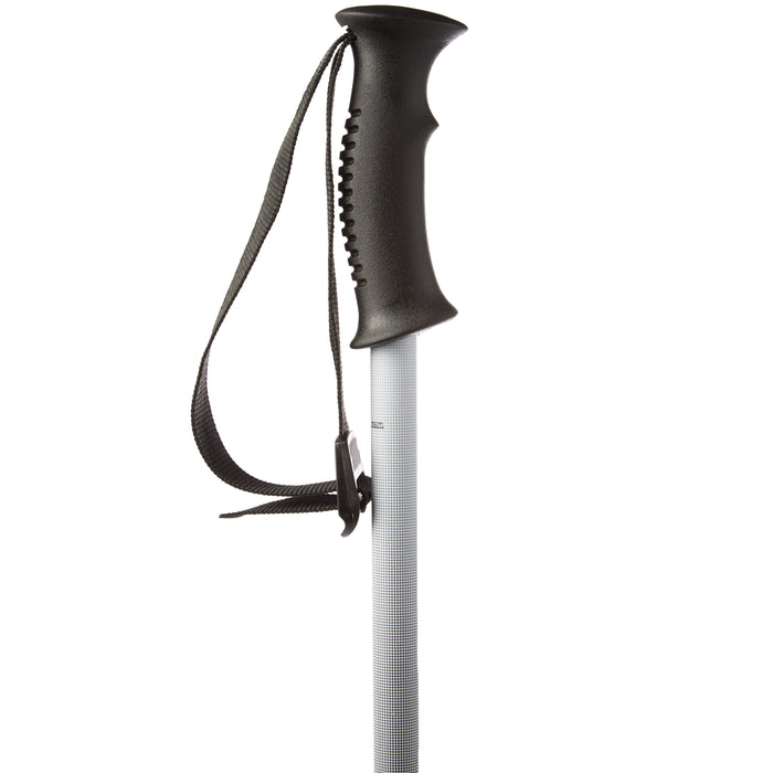 evo Double-E Ski Poles 2022 Matte Black/Matte White Dot Fade