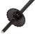 evo Double-E Ski Poles 2022 Matte Black/Matte White Dot Fade