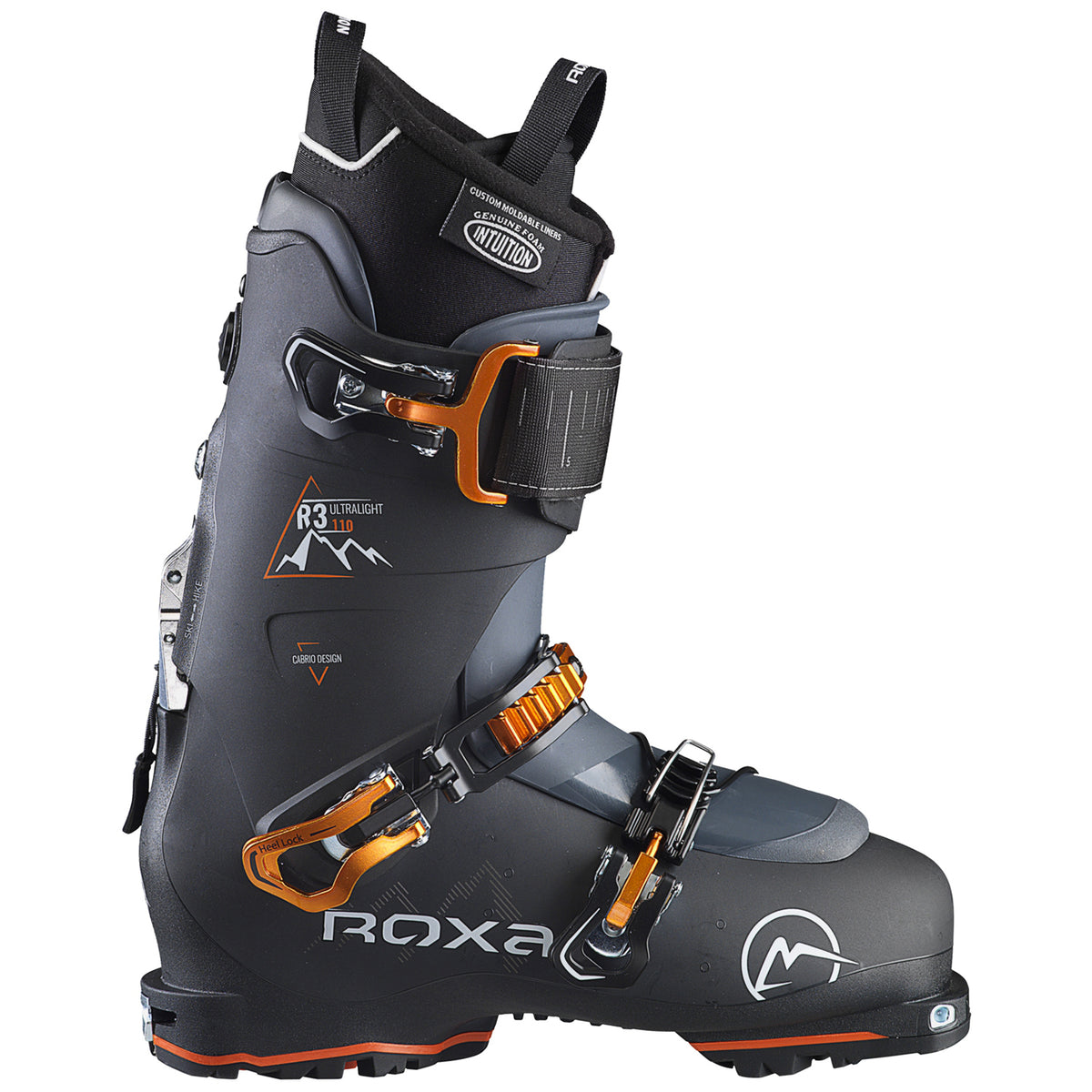 Roxa R3 110 T.I. I.R. Alpine Touring Ski Boots 2019 Black/Anthracite