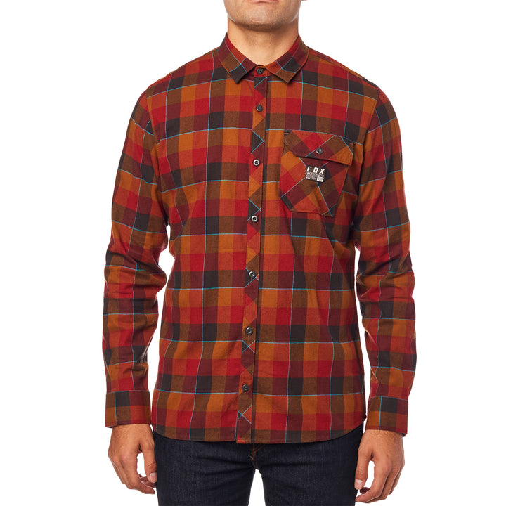 Fox Rowan Stretch Flannel Bordeaux
