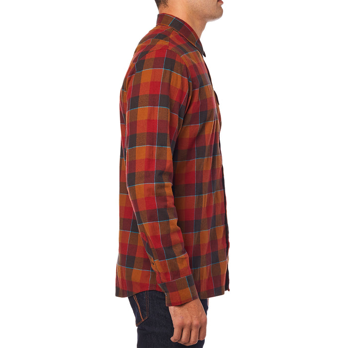 Fox Rowan Stretch Flannel Bordeaux