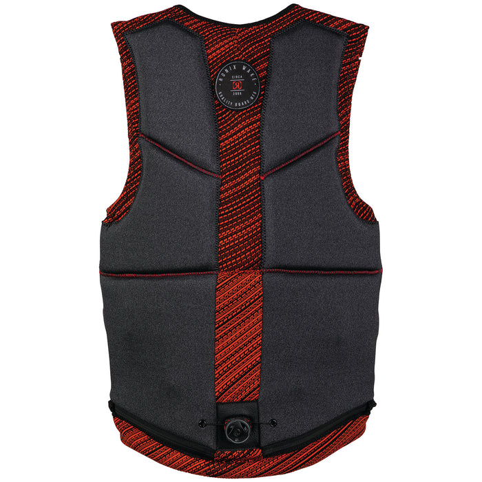 Ronix One Custom Fit Boa Impact Wakeboard Jacket 2019 Grey Heather/Red
