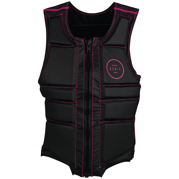 Ronix Coral Impact Wakeboard Vest - Women's 2019 Black/Pink