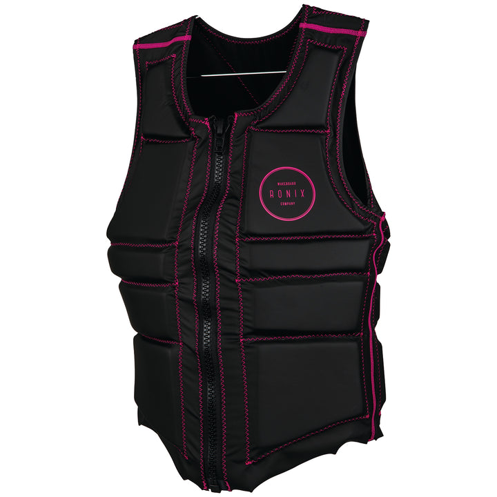Ronix Coral Impact Wakeboard Vest - Women's 2019 Black/Pink