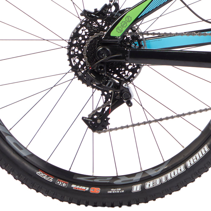 Devinci Troy GX Complete Mountain Bike 2017 Black/Blue/Green