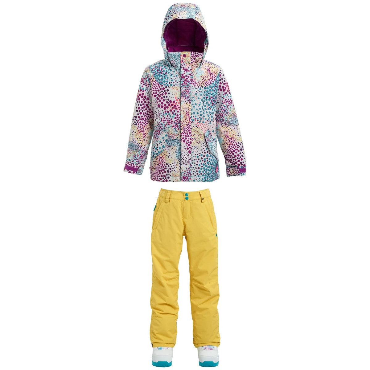 Burton Elodie Jacket - Big Girls' + Burton Sweetart Pants - Girls'
