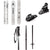Atomic Bent Chetler Mini Skis - Boys' + Marker M7.0 Free Ski Bindings - Big Kids' + evo Lil Send'r Adjustable Ski Poles - Little Kids'