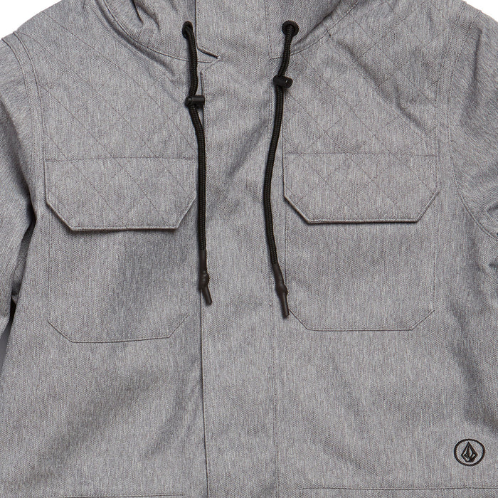 Volcom x evo Shadow Insulated Jacket - Women's Heather Grey