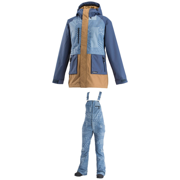 Airblaster Heartbreaker Jacket + Airblaster Hot Bibs - Women's