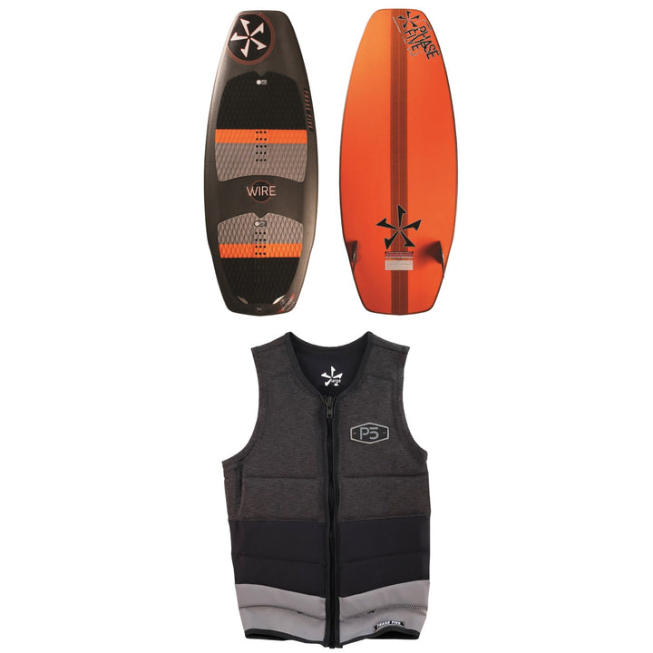 Phase Five Wire Wakesurfer + Phase Five Pro Wake Vest 2018