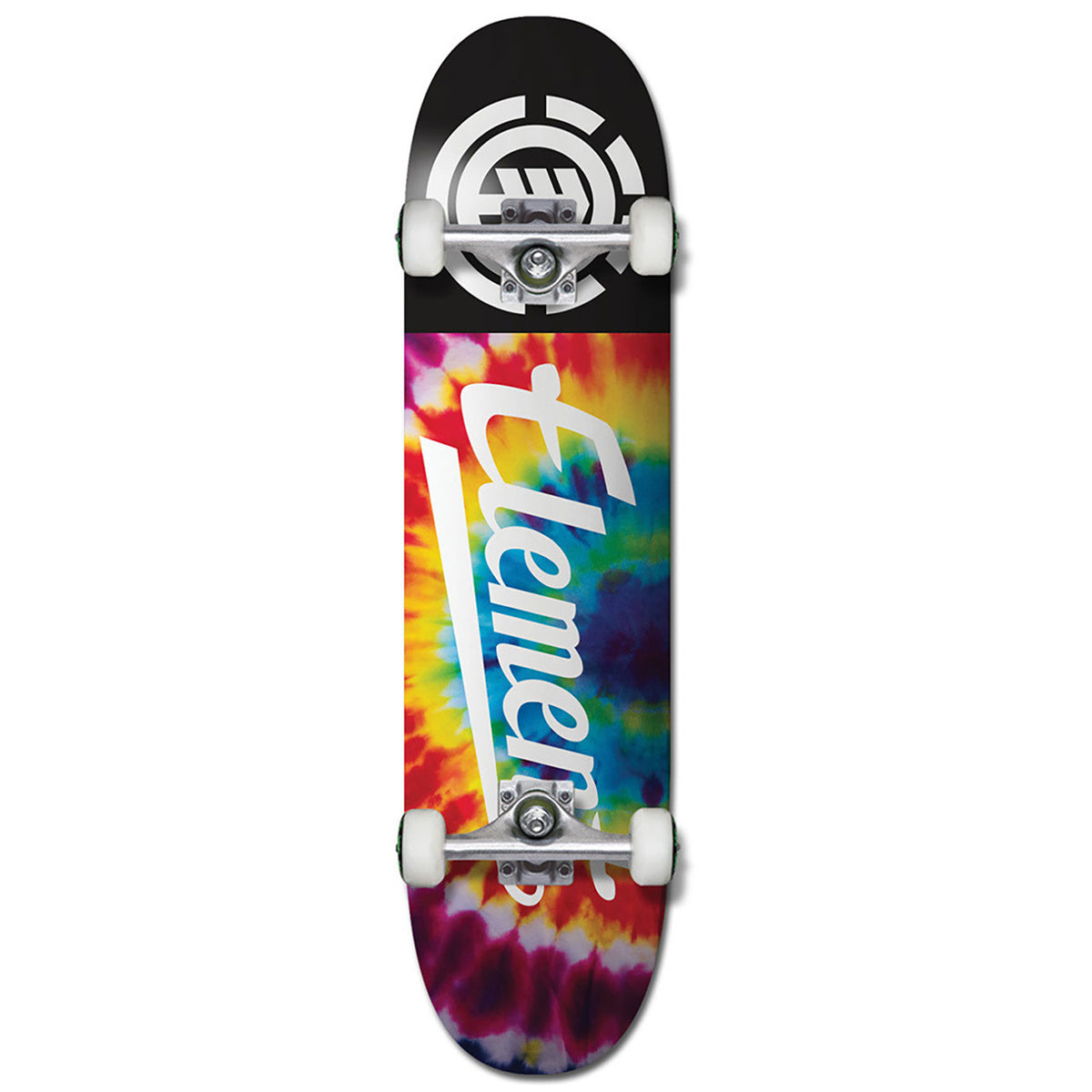 Element Tie Dye Script 7.75 Skateboard Complete