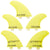 FCS SF4 Large Tri-Quad Fin Set