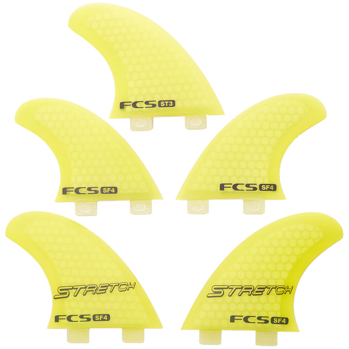 FCS SF4 Large Tri-Quad Fin Set