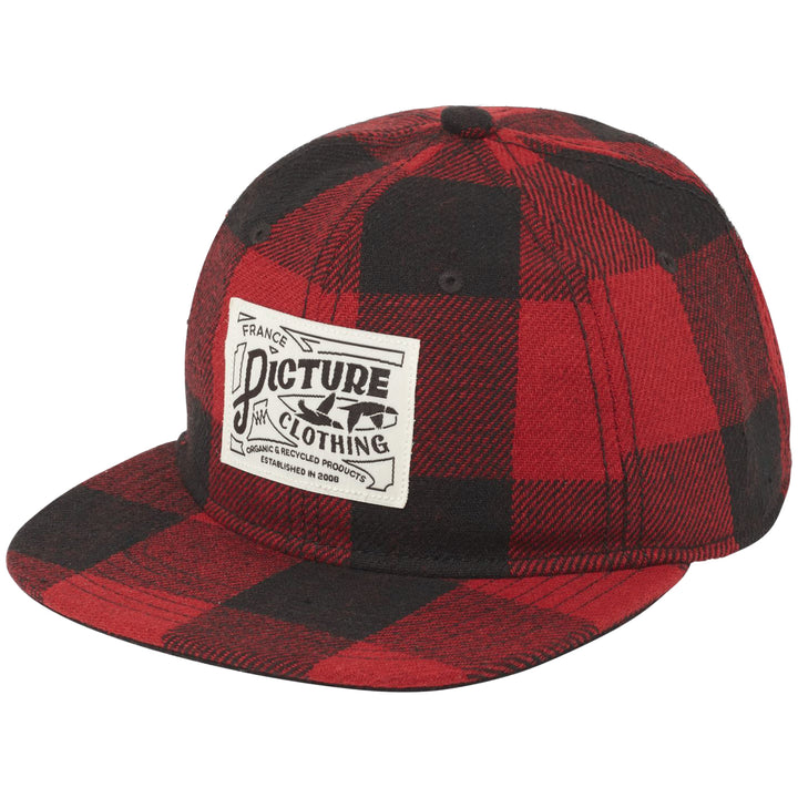 Picture Organic Pennington Hat Lumberjack Red