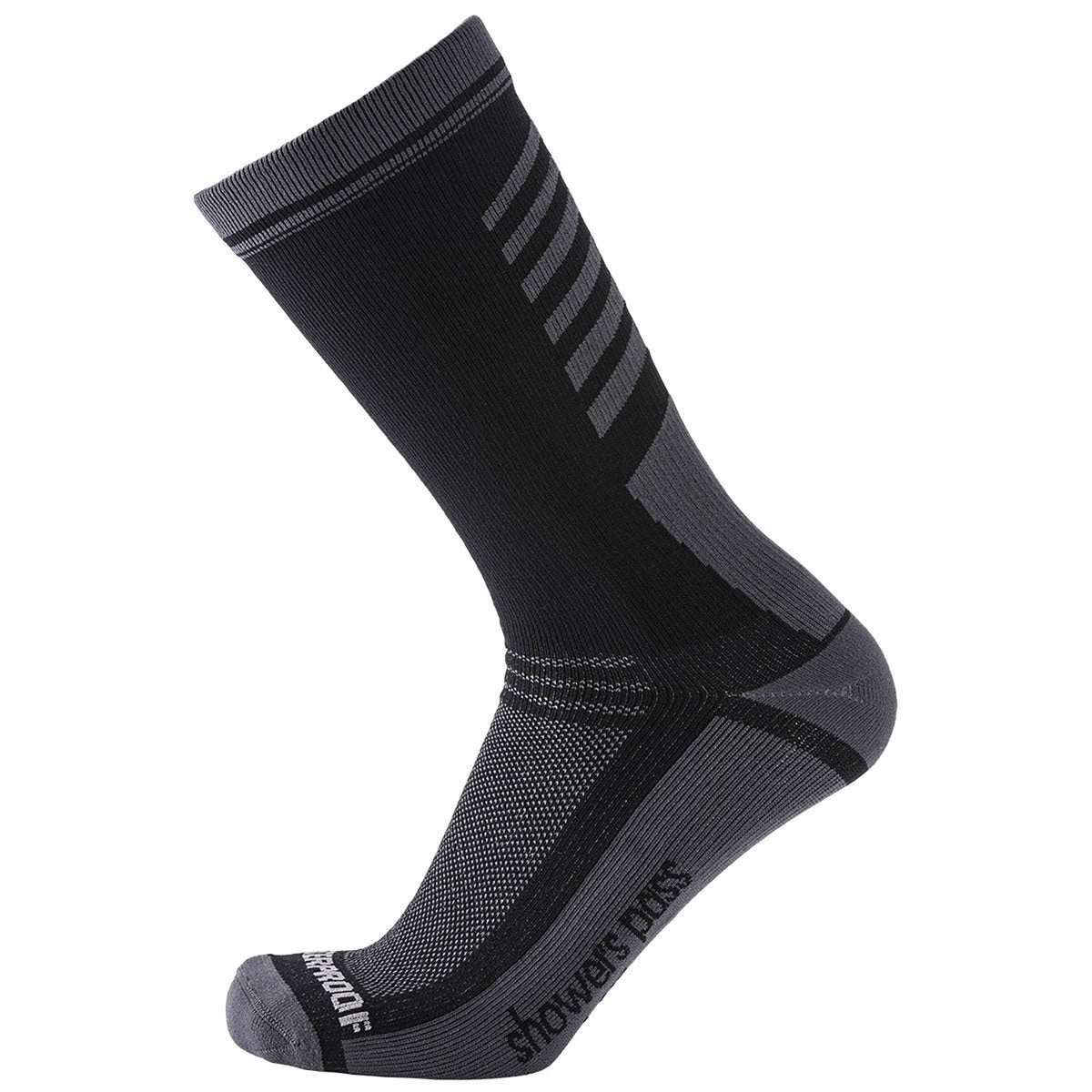 Showers Pass Crosspoint Lightweight Waterproof Crew Socks Black