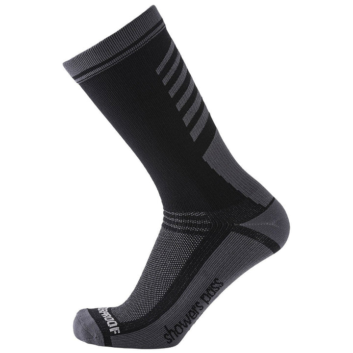 Showers Pass Crosspoint Lightweight Waterproof Crew Socks Black