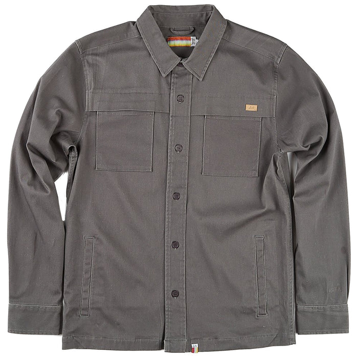 SLVDR Pilot Shirt Jacket Charcoal