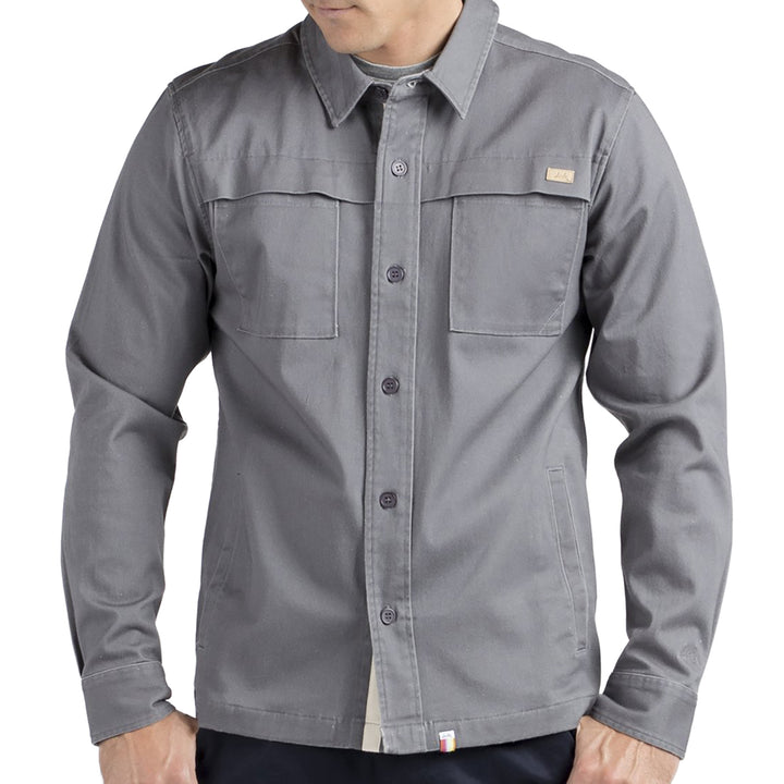 SLVDR Pilot Shirt Jacket Charcoal