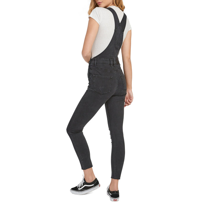RVCA Foss Overalls - Women's Washed Black