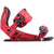 Hyperlite The System Pro Wakeboard Bindings 2019 Red