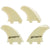 FCS SF4 Glass Flex Quad Fin Set