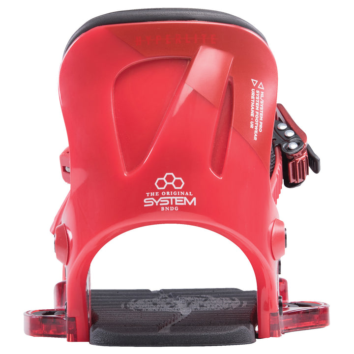 Hyperlite The System Pro Wakeboard Bindings 2019 Red
